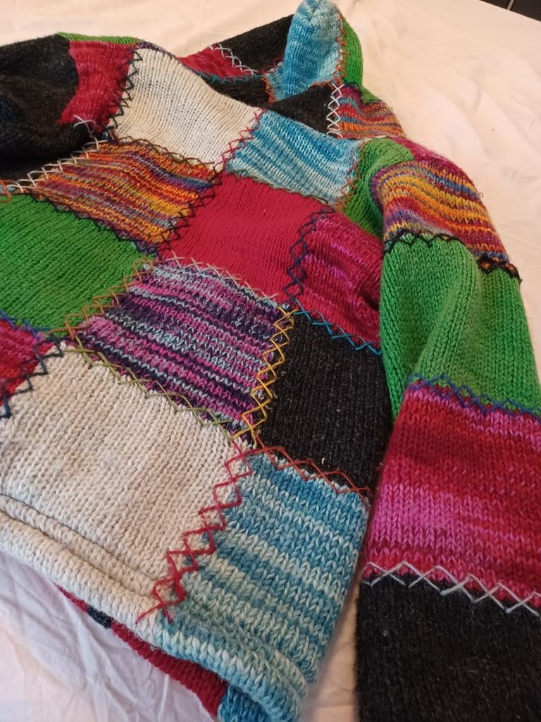 Vest Jas Ixtlan Wol Nepal, Ophalen of Verzenden, Zo goed als nieuw, Maat 38/40 (M), Sjaal