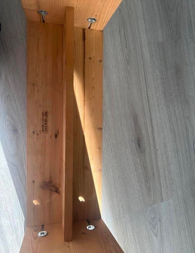 Piet Hein Eek VT wonen 50 jaar jubileum bankje 1 van 50, Minder dan 50 cm, Gebruikt, 100 tot 125 cm, Ophalen of Verzenden