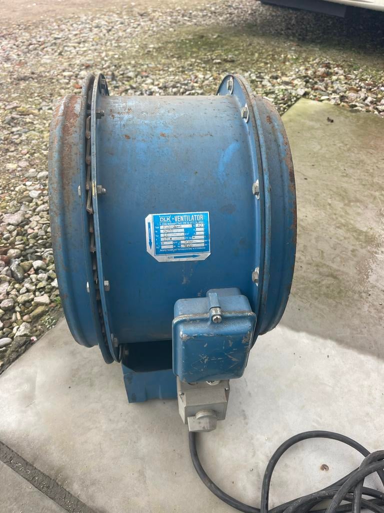 DLK Ventilator krachtstroom 40cm diameter, Ophalen, Gebruikt, Ventilator