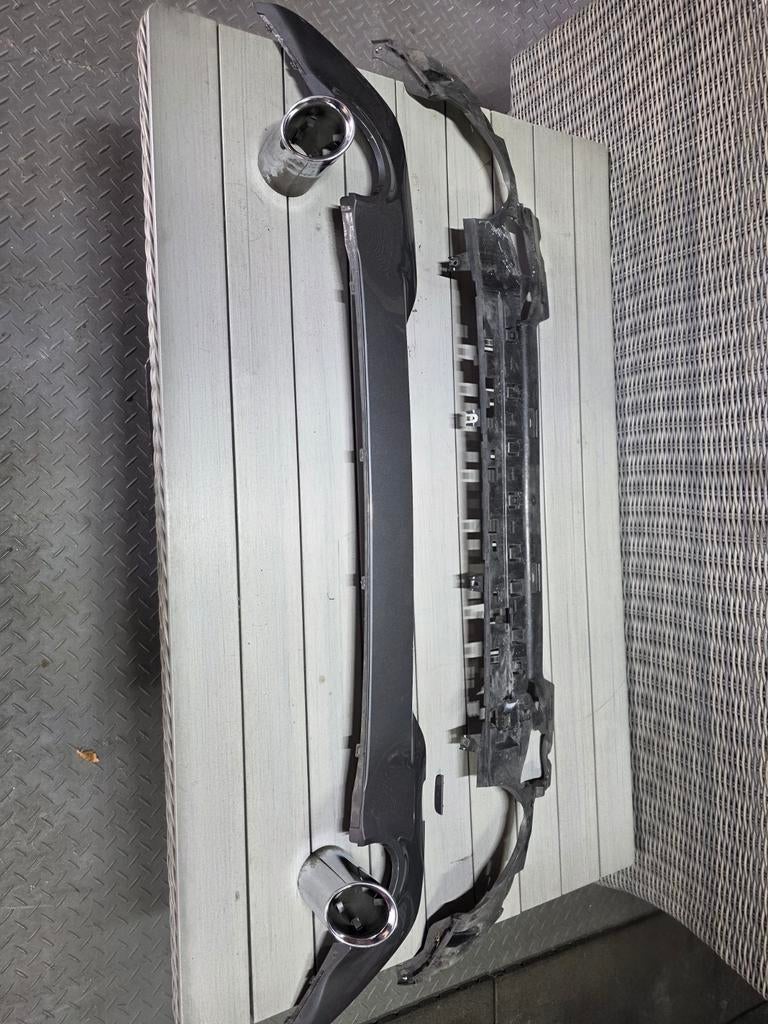 BMW G20/G21 Diffuser met originele chrome uitlaatsierstukken, Auto-onderdelen, Uitlaatsystemen, Ophalen of Verzenden, Gebruikt