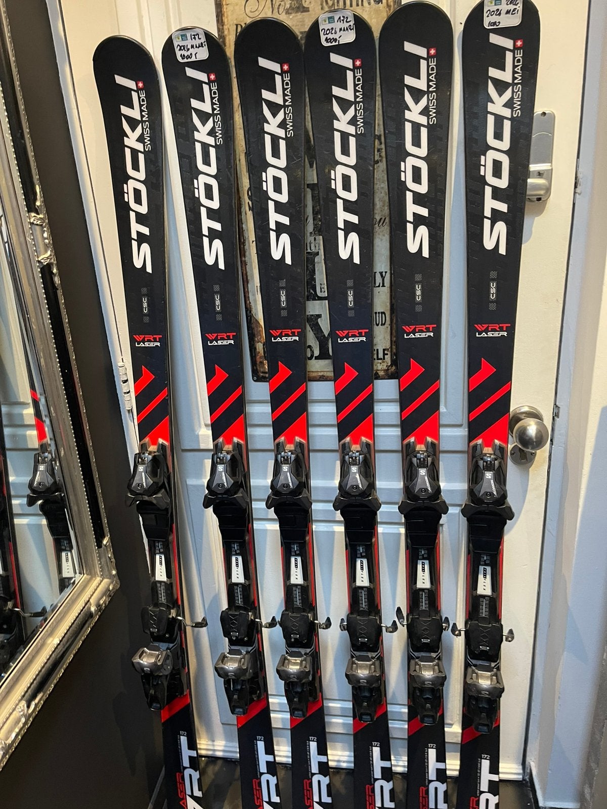 Unike 2026 maart/mei PRODUCTIE !! 172cm STÖCKLI LASER WRT, Overige merken, 160 tot 180 cm, Stockli, Ophalen of Verzenden