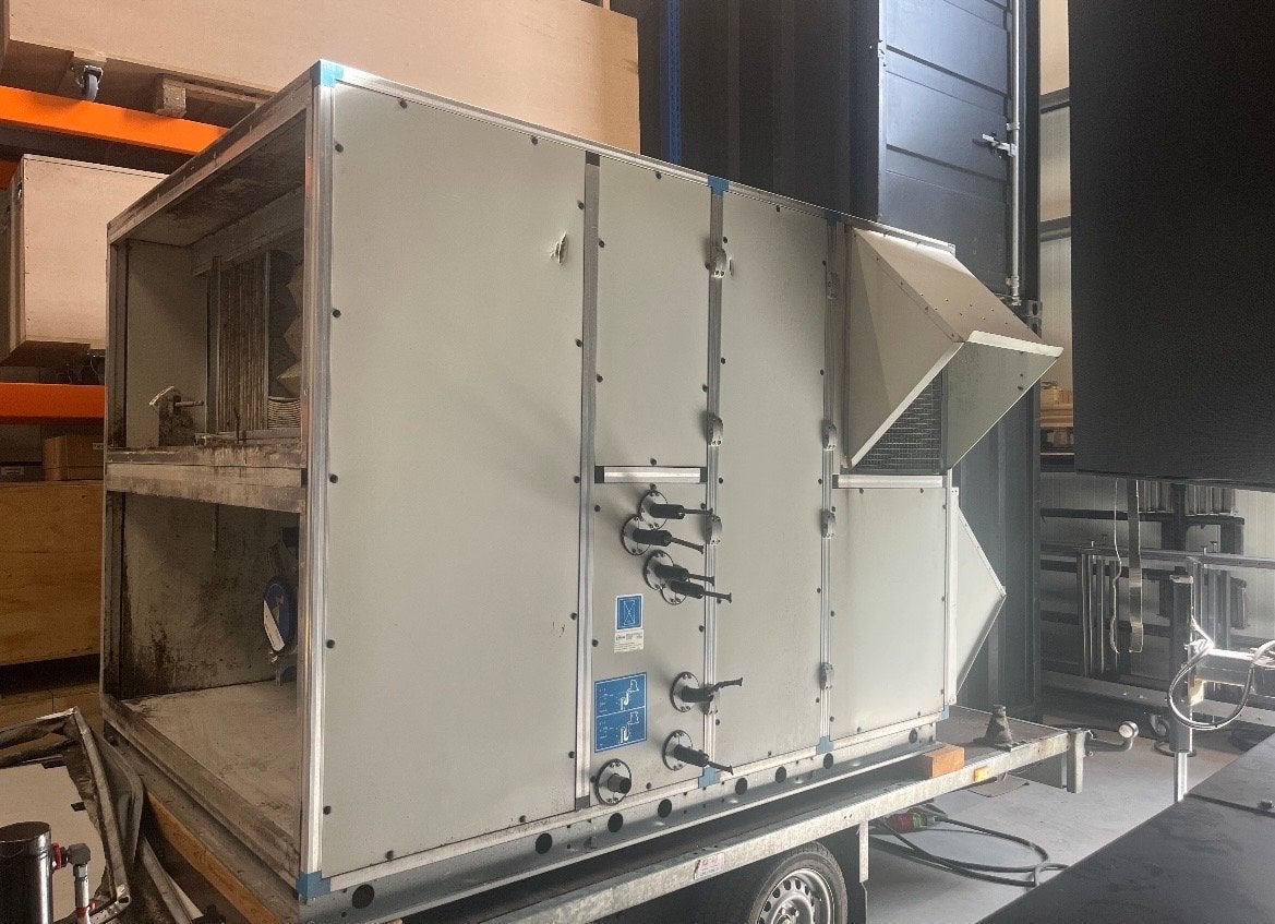 R-VENT LBK Modulaire Luchtbehandelingskast - Koeler Dx, Ophalen of Verzenden, Gebruikt, Koelen en Ontvochtigen, 100 m³ of groter