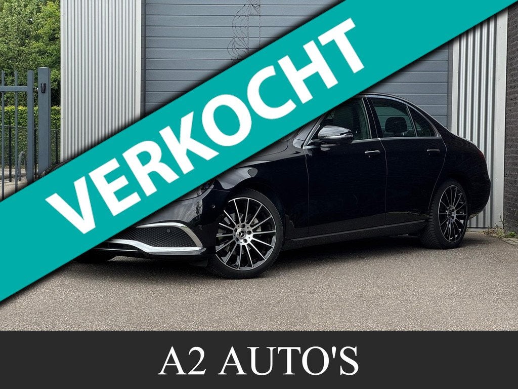 Mercedes-Benz E-klasse 220 d AMG Line Full Options, Achterwielaandrijving, Gebruikt, 4 cilinders, 1650 kg