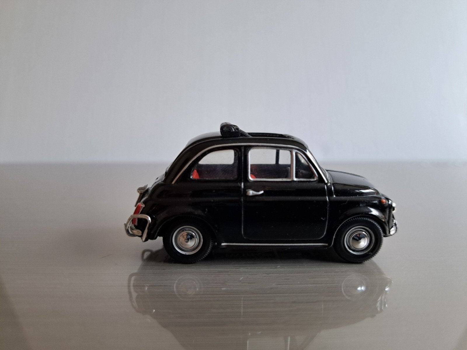 Fiat 500 met open dak, Vitesse 1:43, nieuw, Ophalen of Verzenden, Nieuw, Auto, Overige merken