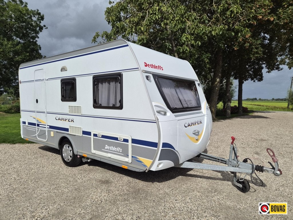 Dethleffs Camper 440 DB, Standaardzit, Schokbreker, 750 - 1000 kg, Lengtebed