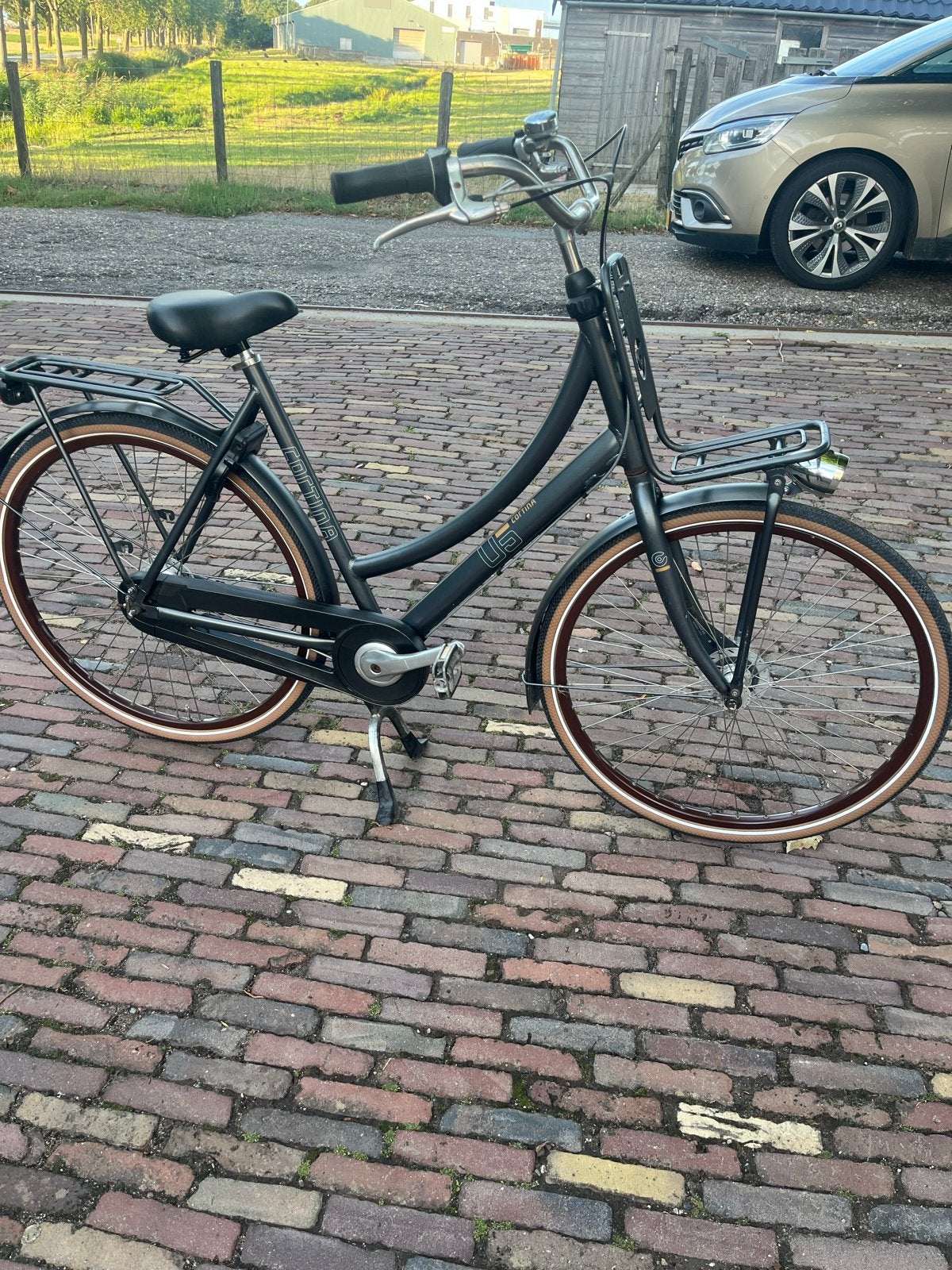 Cortina U5 Transportfiets 28 inch, 7 versnellingen, framemaa, Gebruikt, Velgrem, Versnellingen, 56 cm of meer