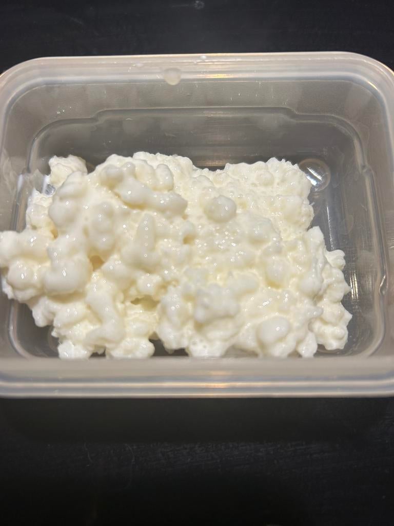 Melkkefir, Ophalen