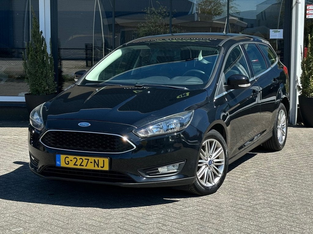 Ford Focus Wagon 1.0 Lease Edition / Airco / Lage km stand, Auto's, 125 pk, Gebruikt, Euro 6, Electronic Stability Program (ESP)