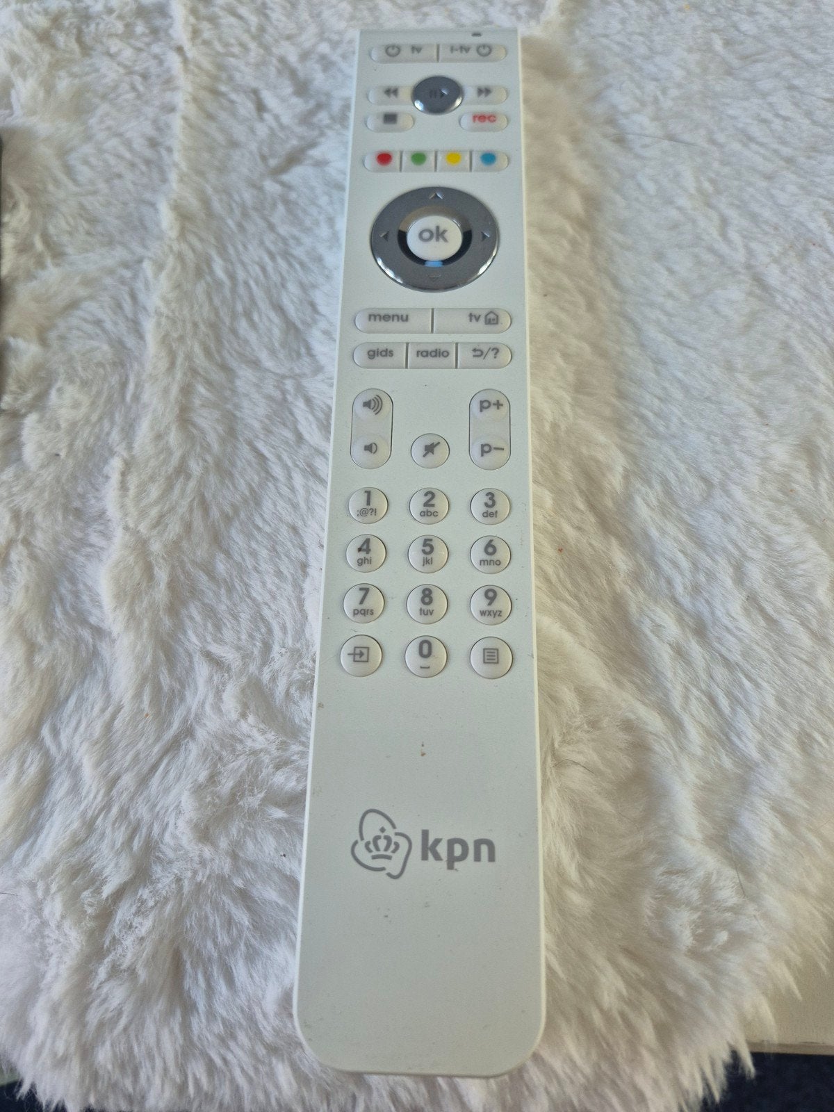 KPN afstandsbediening voor TV en ontvanger, Ophalen of Verzenden, Zo goed als nieuw, Origineel, Tv