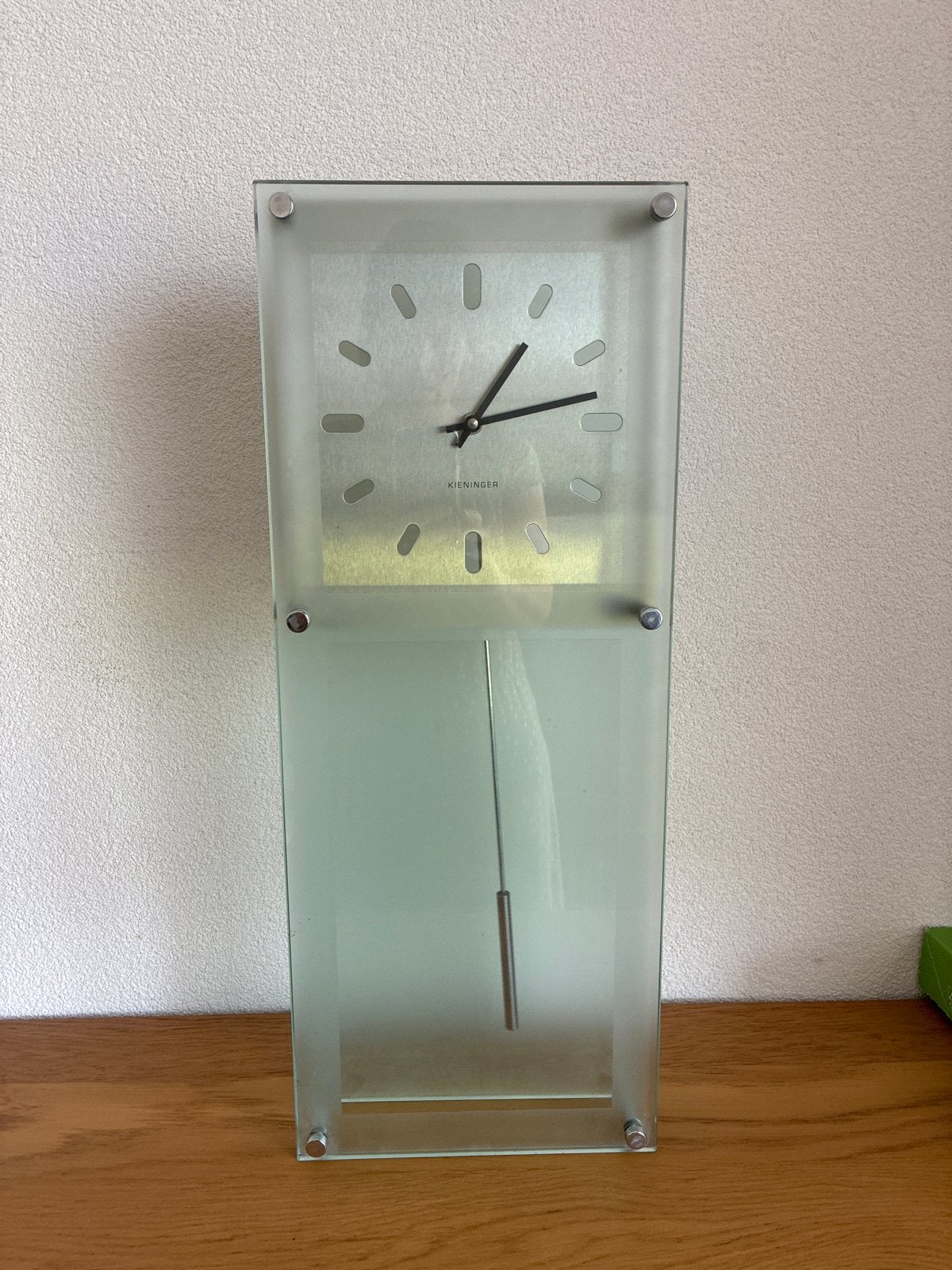 Kieninger klok - Modern Design, Ophalen, Wandklok, Analoog, Zo goed als nieuw