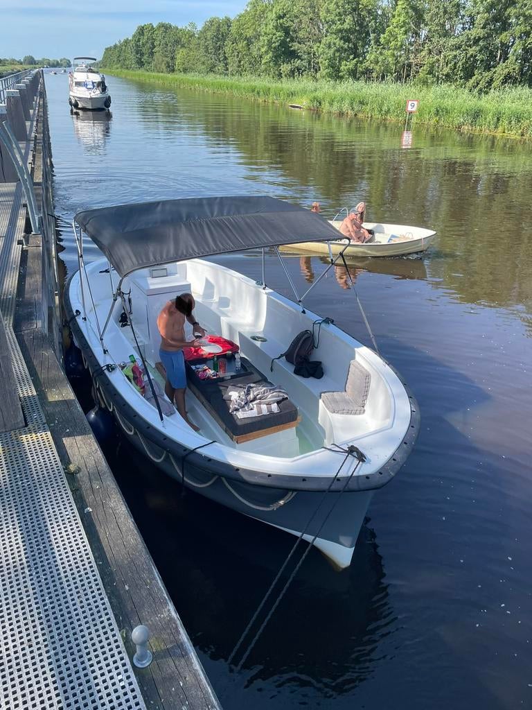 Reddingssloep, Gebruikt, Binnenboordmotor, Diesel, 8 m