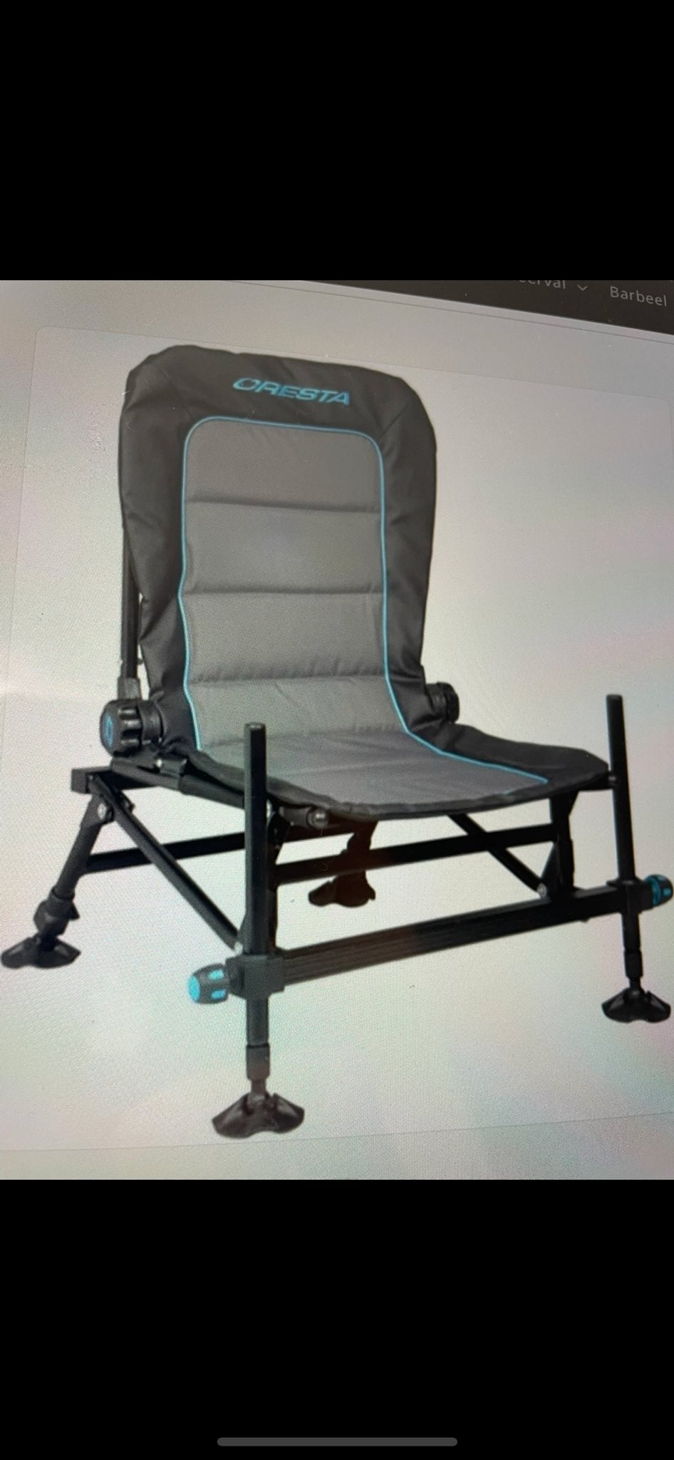 Cresta Blackthorne Comfort Chair Low 2.0 Visstoel, Ophalen, Nieuw, Overige typen
