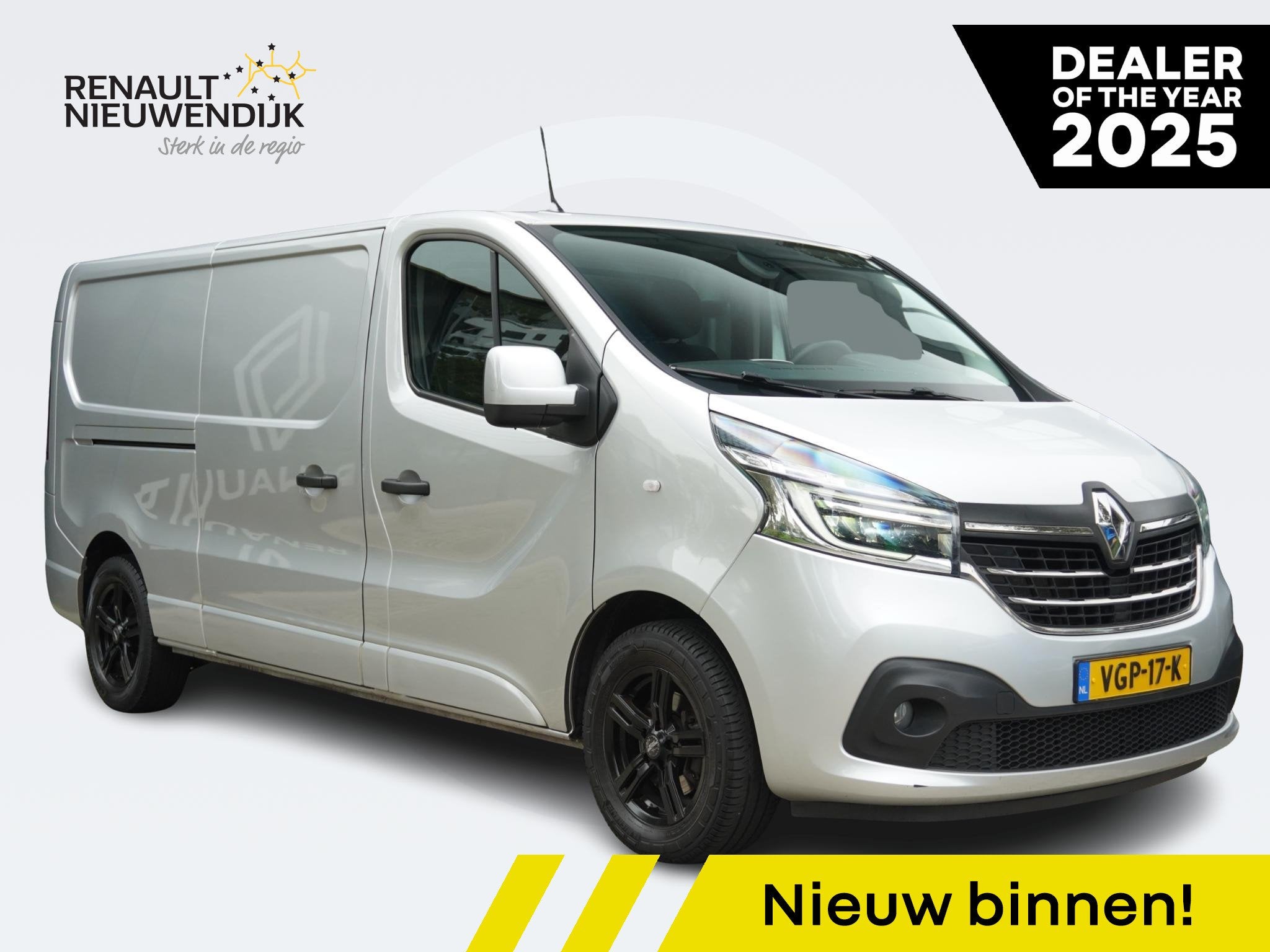 Renault Trafic 2.0 dCi 145 T29 L2H1 Luxe AUTOMAAT / DEALER O, Stof, Gebruikt, Euro 6, 4 cilinders