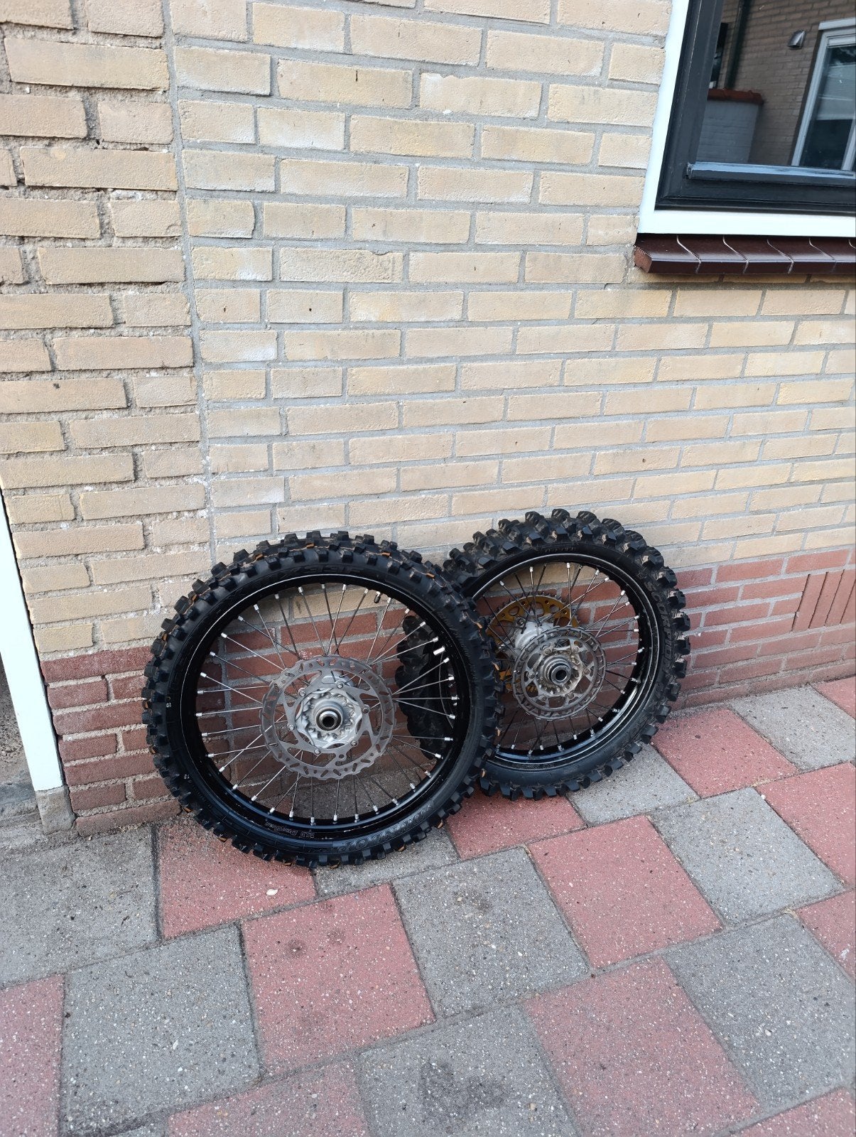 KTM Wielen wielset compleet Gasgas Husqvarna, Motoren, Ophalen, Gebruikt