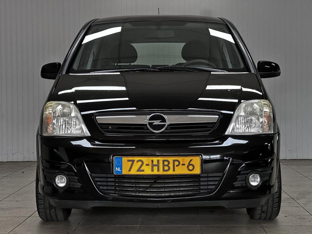 Opel Meriva 1.4-16V Temptation /15"LMV /Airco /Cruise /Elek., Stof, Gebruikt, 4 cilinders, Zwart