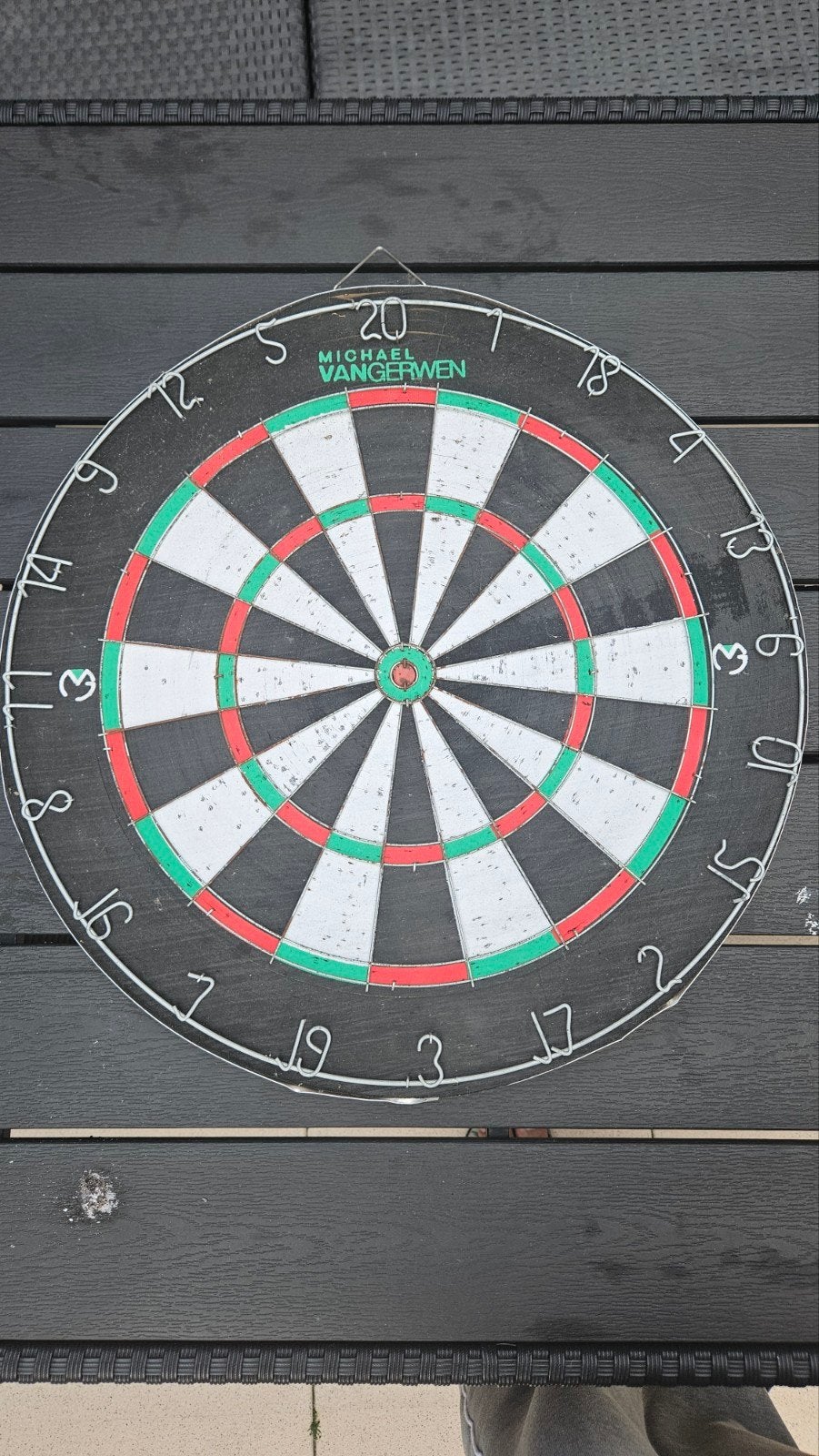 Michael van Gerwen dartbord - Gebruikt, goede staat, Ophalen of Verzenden, Gebruikt, Dartbord