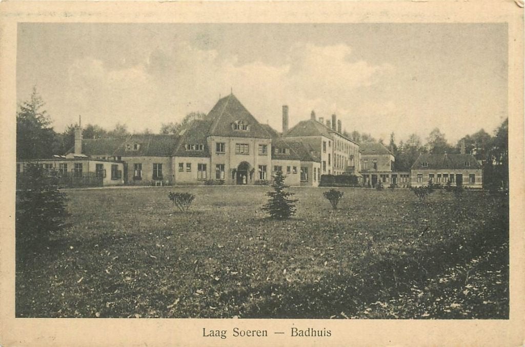 379-199-033 Laag Soeren Badhuis, Verzenden, Voor 1920, Gelderland