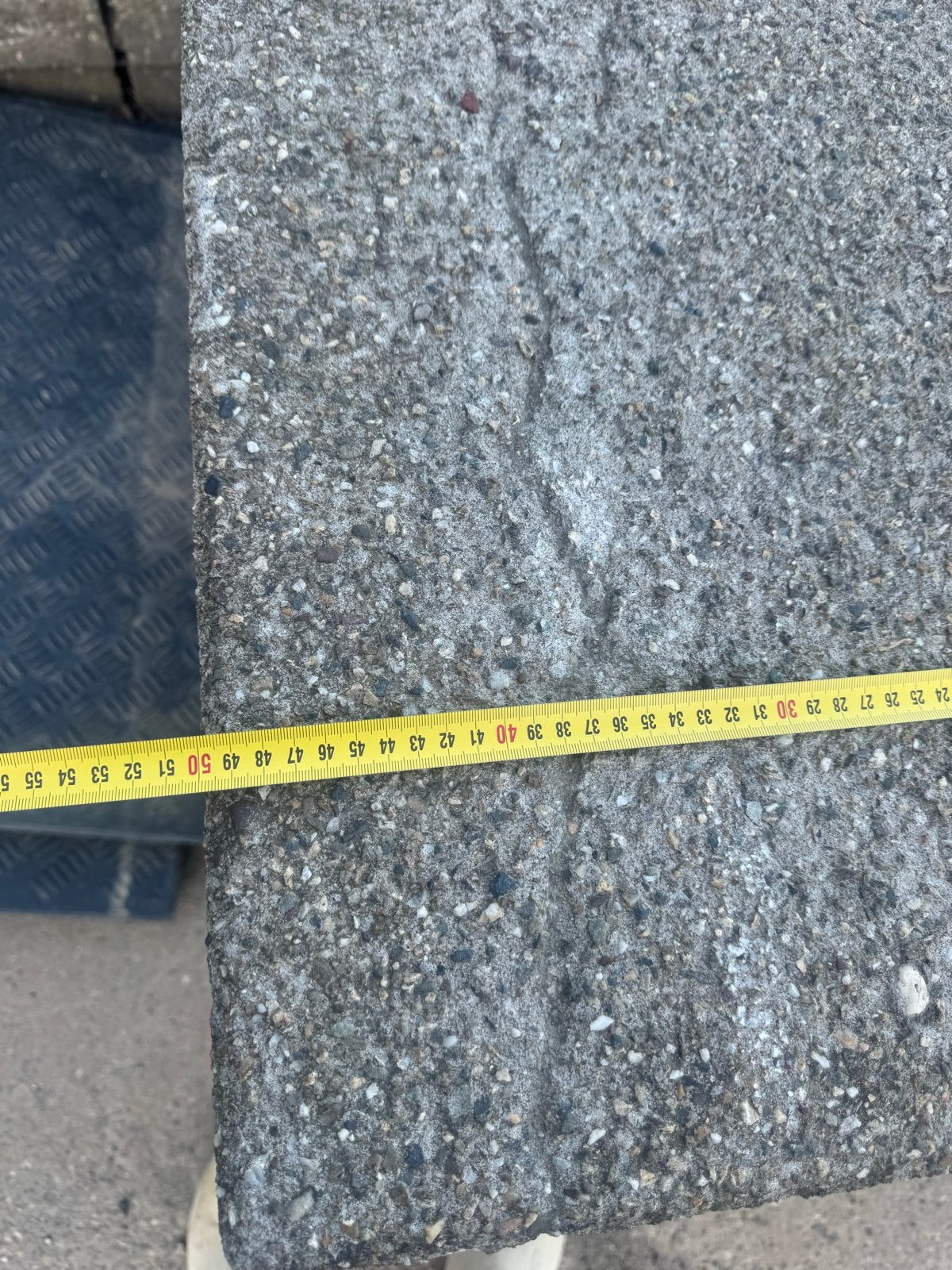 30 betonplaten - Ideaal voor terras of pad, Ophalen, Gebruikt, Overige typen, 10 m² of meer