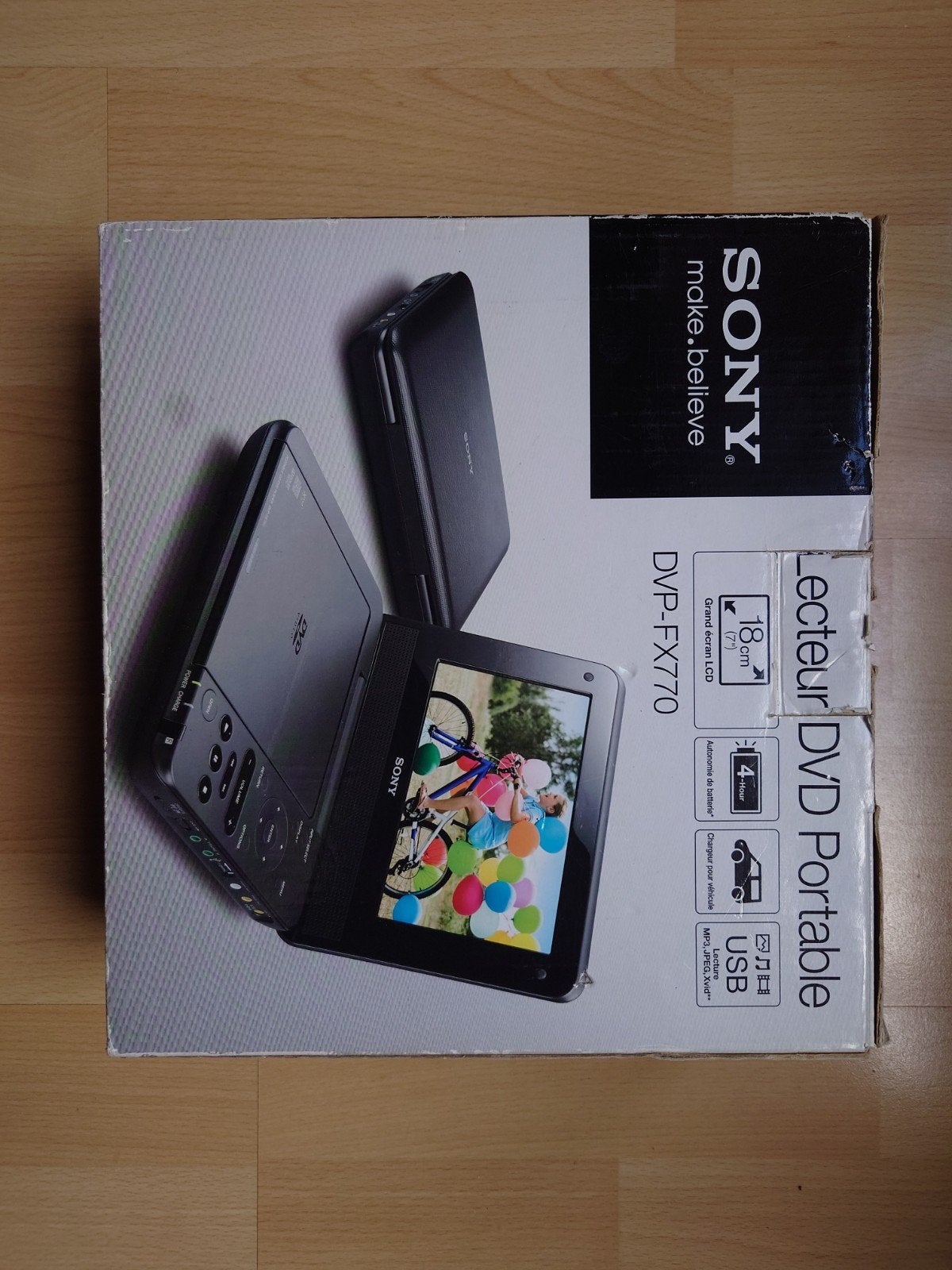 Sony DVP-FX770 Draagbare DVD-speler leest geen dvd's, Audio, Tv en Foto, Dvd-speler, Draagbaar, Nieuw, Ophalen of Verzenden