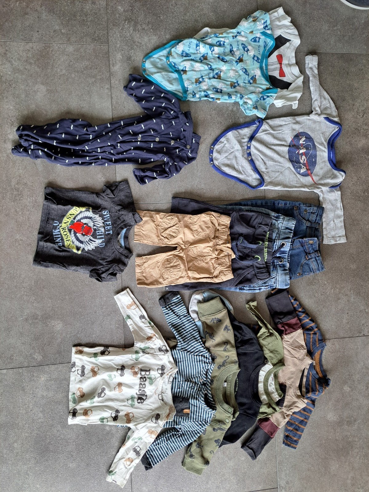 Kledingpakket baby (jongen), Ophalen of Verzenden, Gebruikt, Overige maten