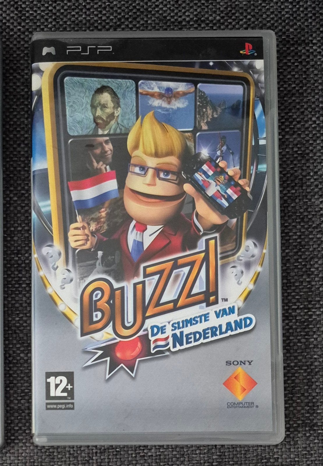 Psp Buzz! de slimste van Nederland game/spel, 1 speler, Ophalen of Verzenden, Zo goed als nieuw, Vanaf 12 jaar