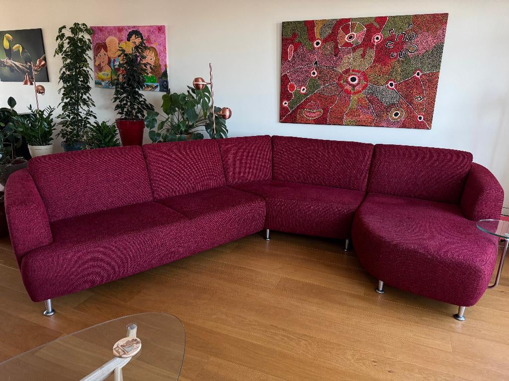 Hoekbank, Ophalen, 250 tot 300 cm, Gebruikt, Minder dan 75 cm