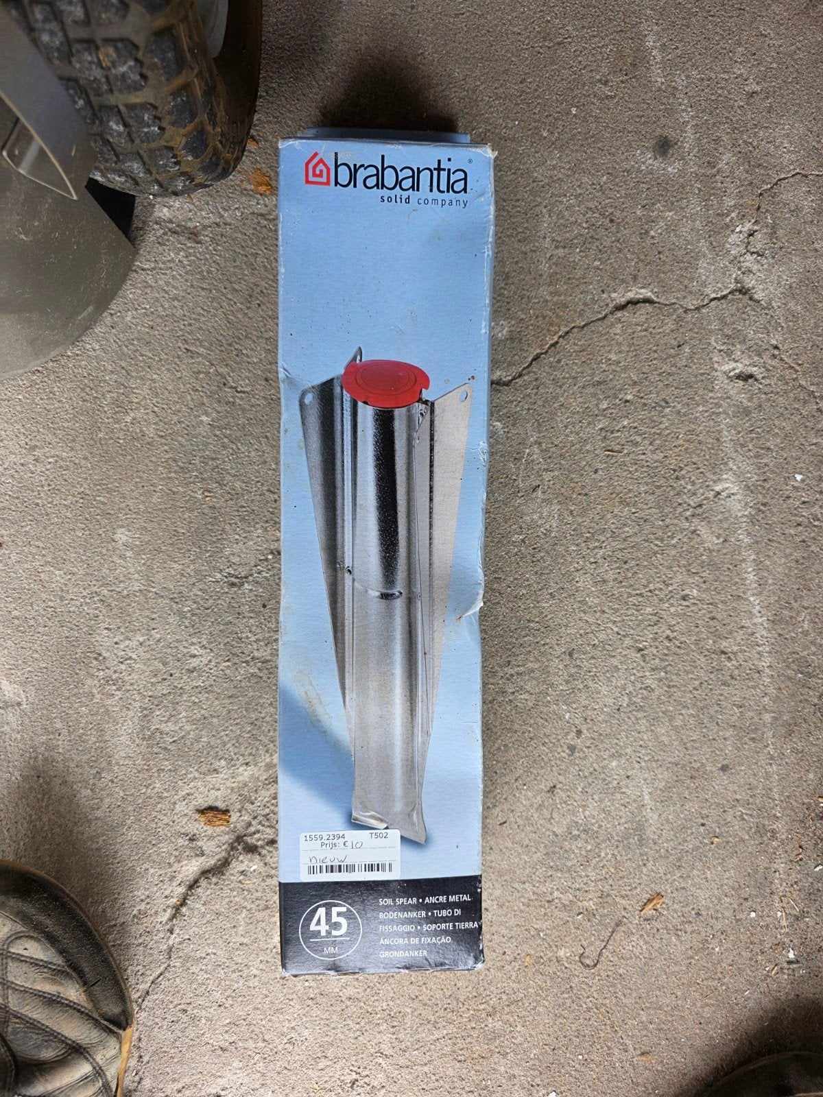 Brabantia Grondanker - Nieuw in doos, Nieuw, Brabantia, De Run 4201, 5503 LM Veldhoven, Nederland, Info@brabantia.com