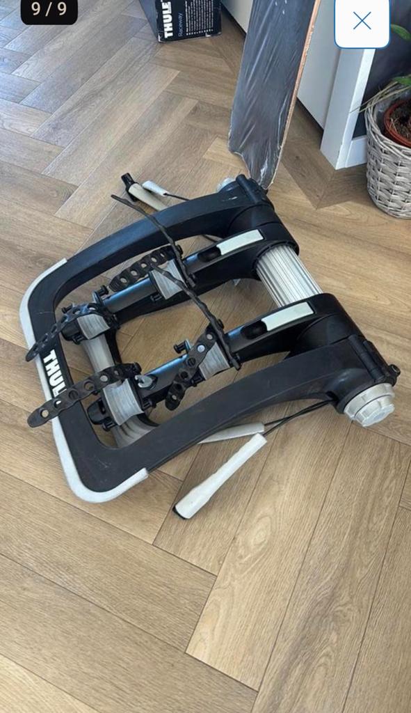 Thule Raceway fietsendrager voor  zonder trekhaak, Ophalen, Zo goed als nieuw