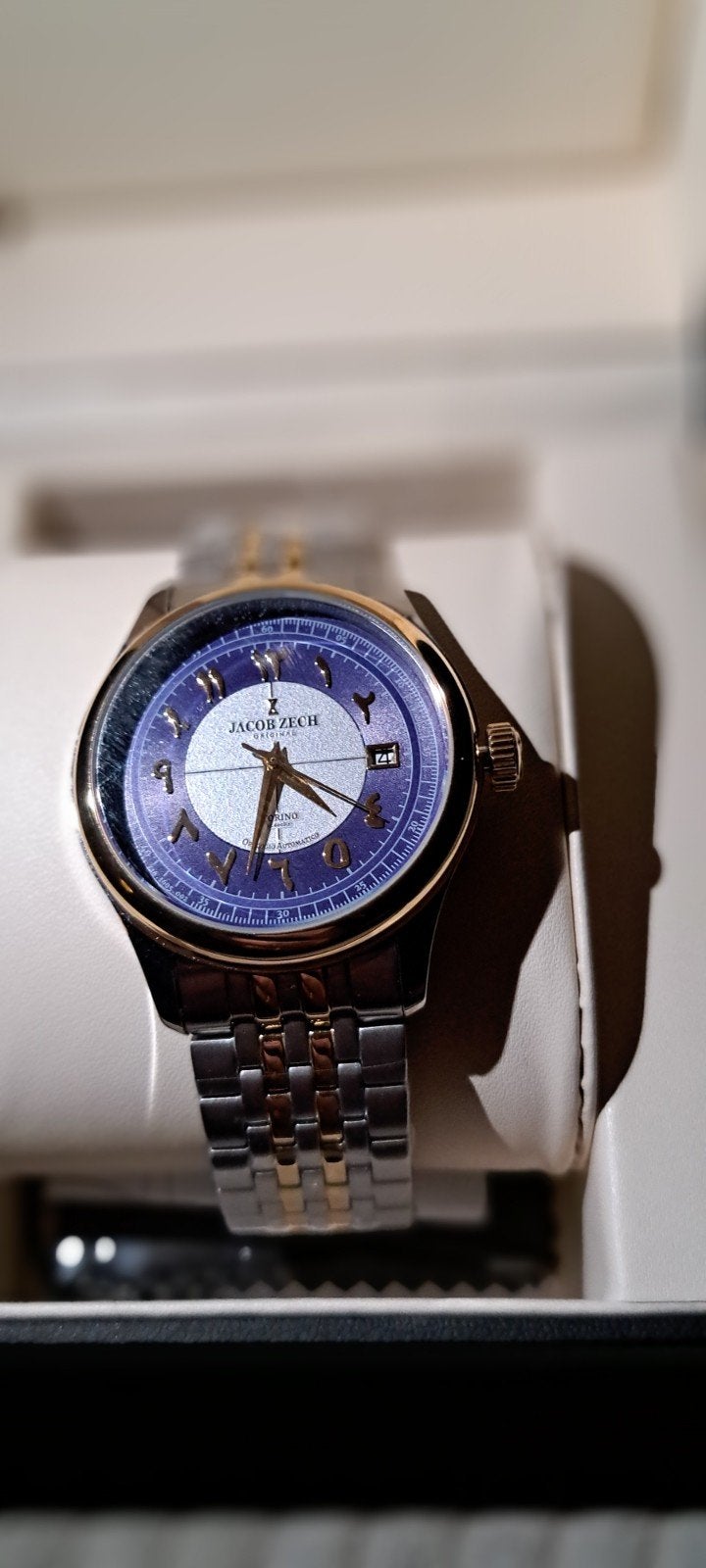 Jacob Zech Original horloge - nieuw, Sieraden, Tassen en Uiterlijk, Ophalen of Verzenden, Nieuw, Staal, Overige merken
