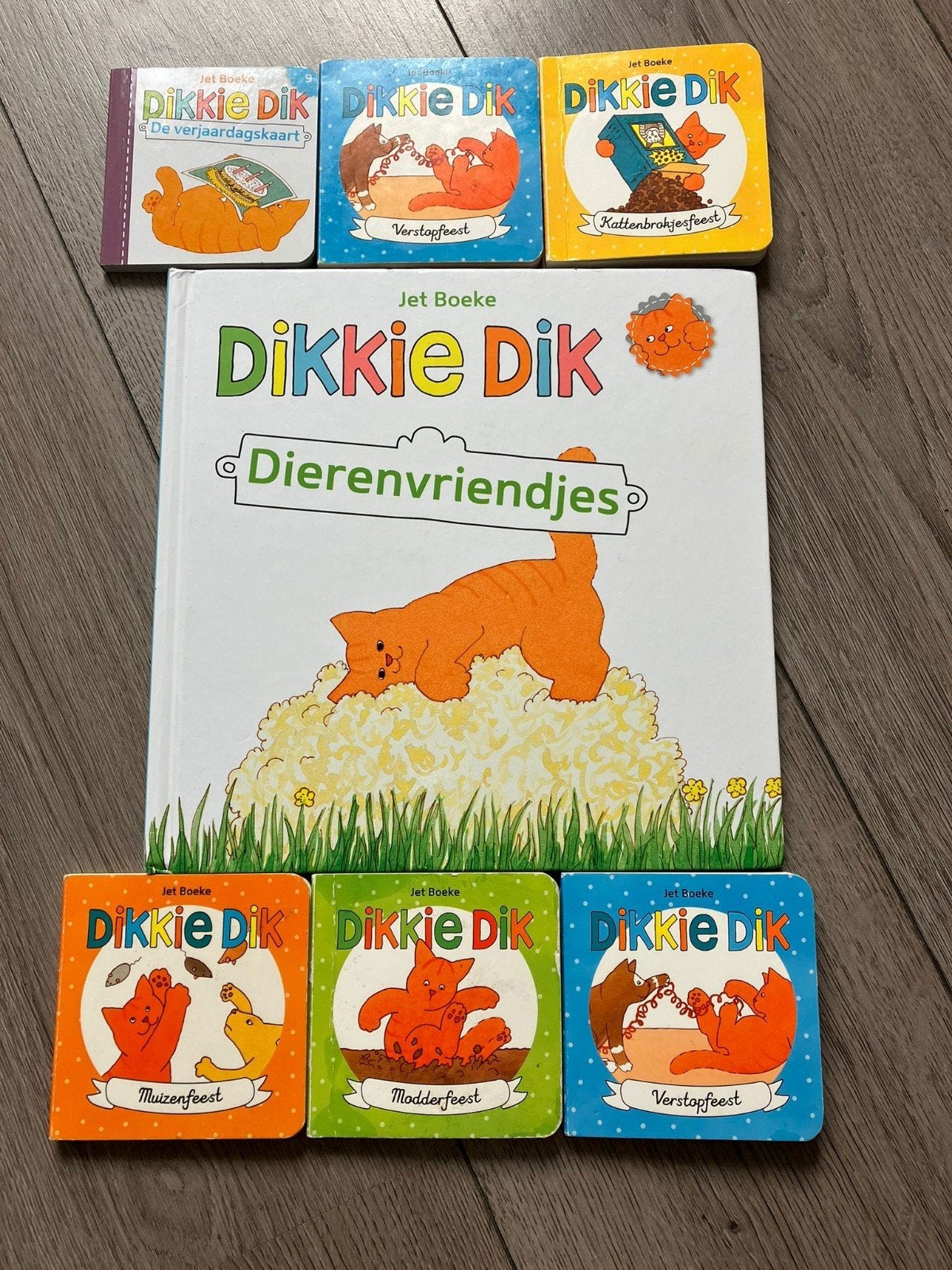 Dikkie Dik Boekjes - Complete Set voor Jonge Lezers, Ophalen of Verzenden, Gelezen, Jet Boeke, 2 tot 3 jaar