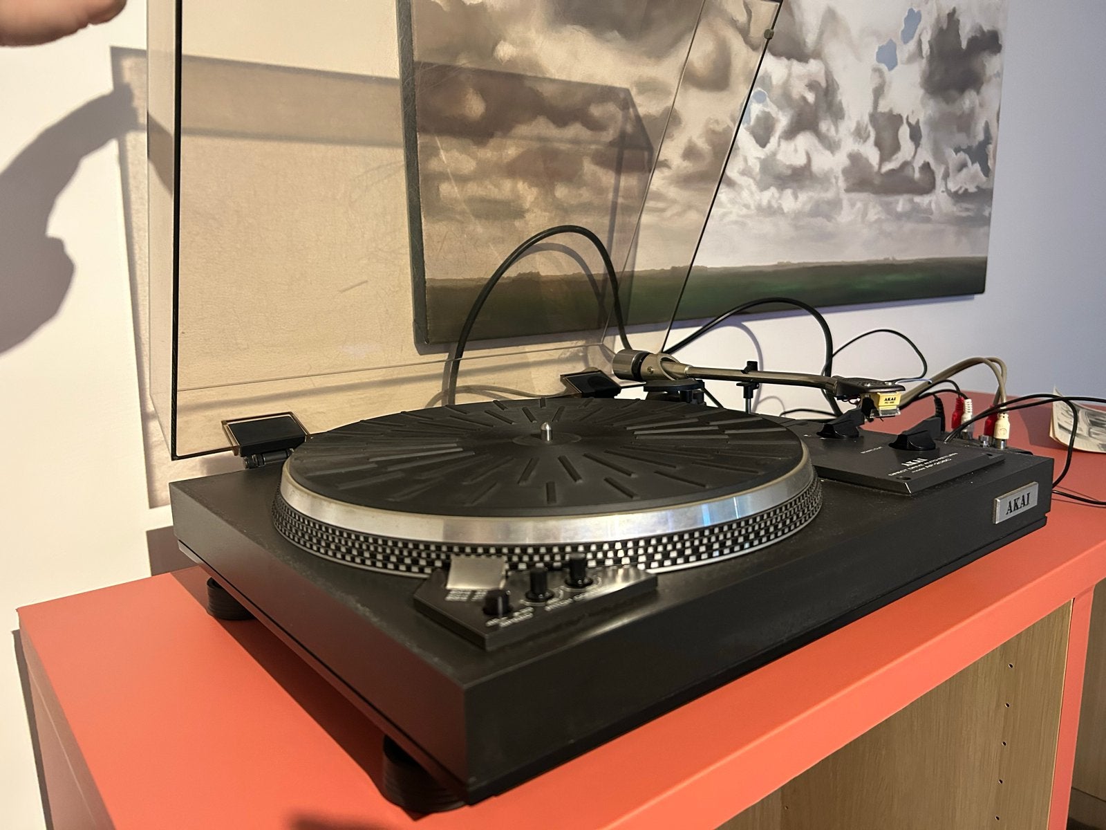 Akai AP-B20C Platenspeler - Vintage Geluidskwaliteit, Audio, Tv en Foto, Platenspelers, Ophalen, Gebruikt, Platenspeler, Akai