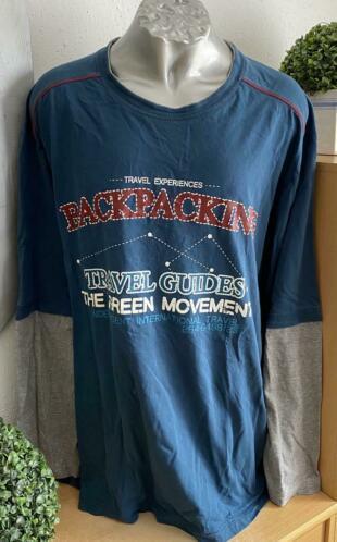 Angelo Litrico shirt maat 6XL [vm], Kleding | Heren, Grote Maten, Ophalen of Verzenden, Zo goed als nieuw, Overige kleuren, Shirt