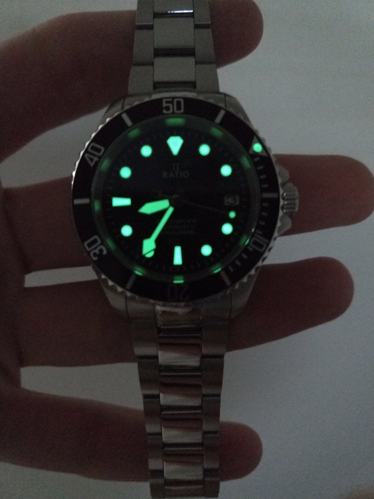 Duik horloge 660ft/200m. NIEUWSTAAT., Overige merken, Staal, Staal, Polshorloge