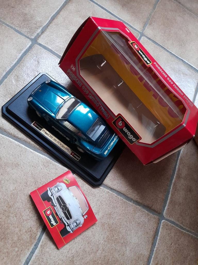 Bburago Porsche 959 Turbo (1986). Nieuw gekocht in de jaren, Ophalen of Verzenden, Nieuw