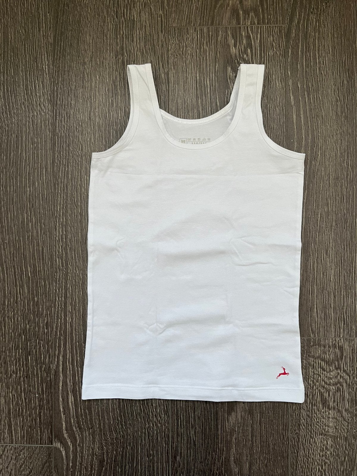 Jongens hemd / hemdje wit Ten Cate mt 110/116, Ophalen of Verzenden, Zo goed als nieuw, Jongen, Nacht- of Onderkleding