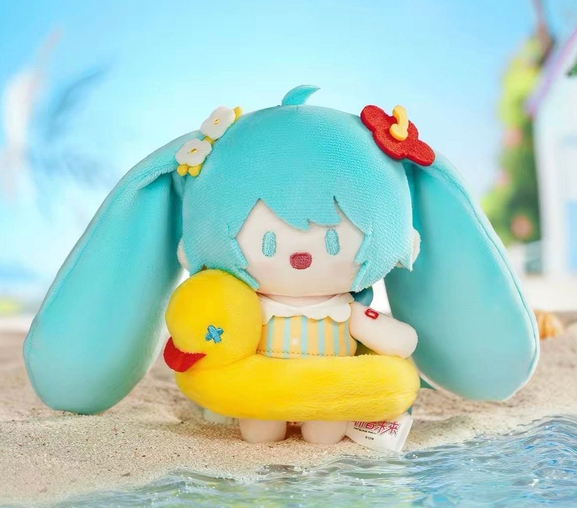 Hatsune Miku Summer Plush Keychain / Plush Doll (new), Ophalen, Nieuw