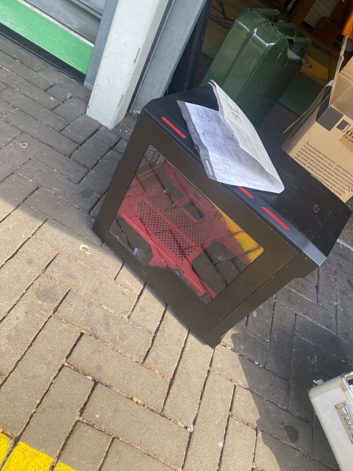 Phantex enthoo evolv itx, Ophalen of Verzenden, Gebruikt