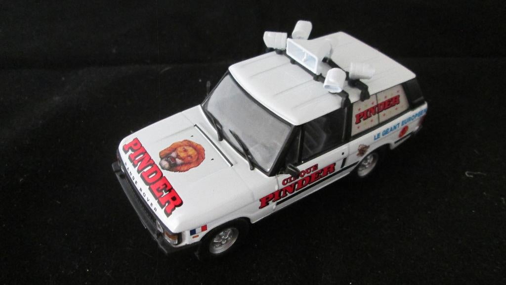 Circus Pinder Range Rover Omroepwagen incl. Ansichten 1:43, Hobby en Vrije tijd, Ophalen of Verzenden, Nieuw, Auto, Overige merken