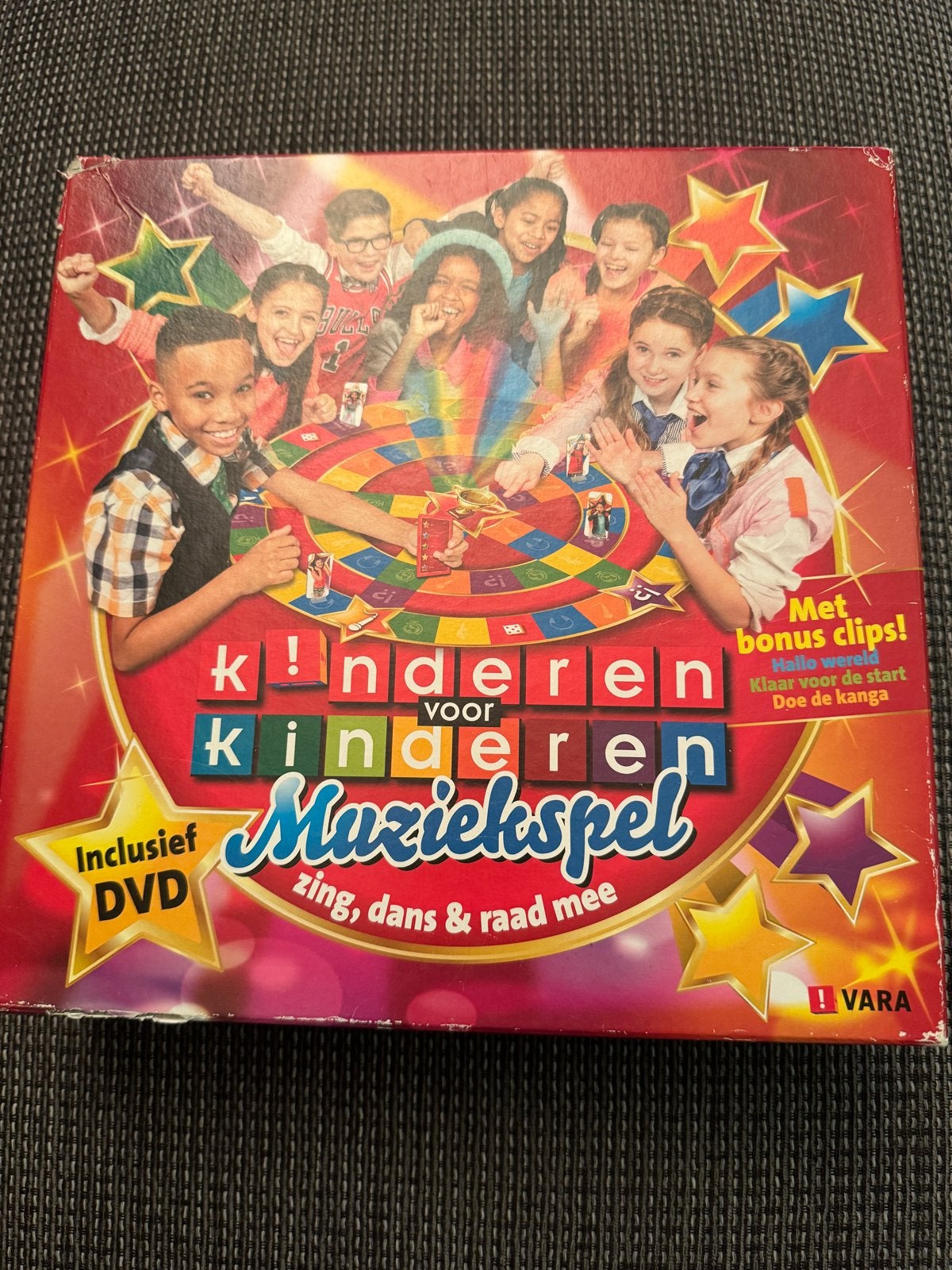 Kinderen voor Kinderen Muziekspel met DVD, Drie of vier spelers, Ophalen of Verzenden, Gebruikt