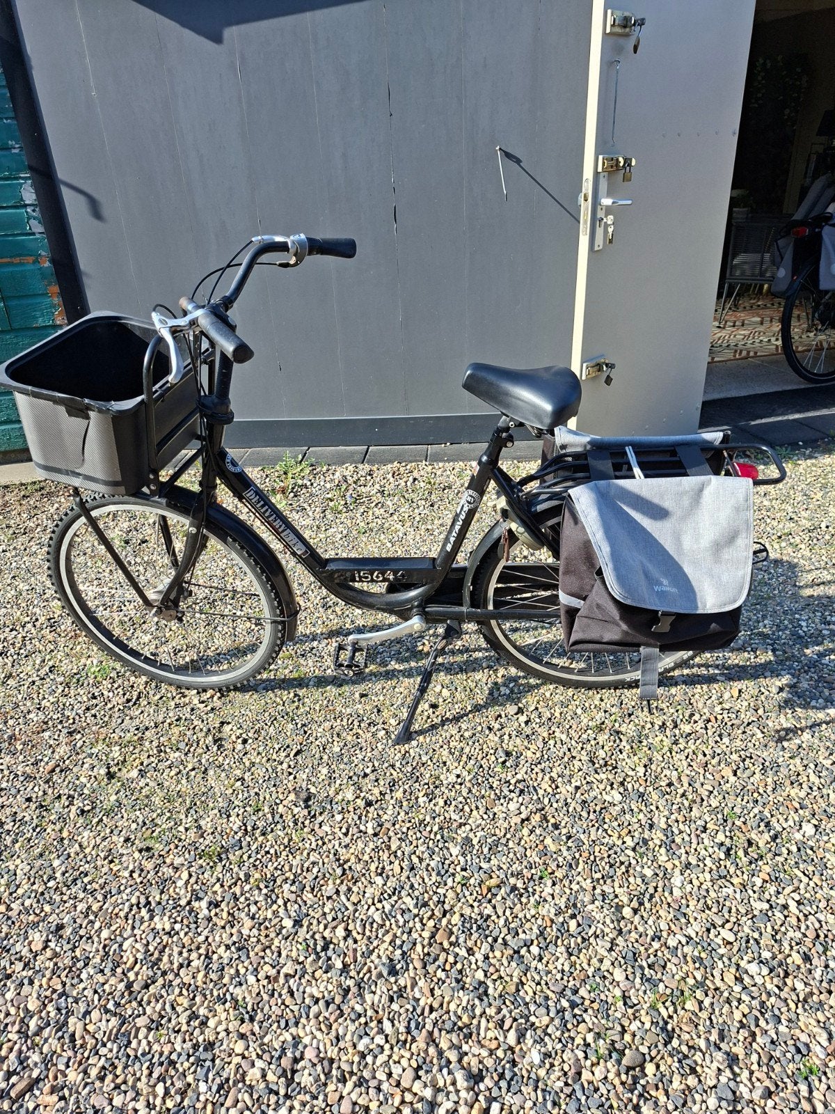 Batavus Delivery Bike met Voordrager en Fietstassen, Ophalen, Velgrem, Versnellingen, Batavus