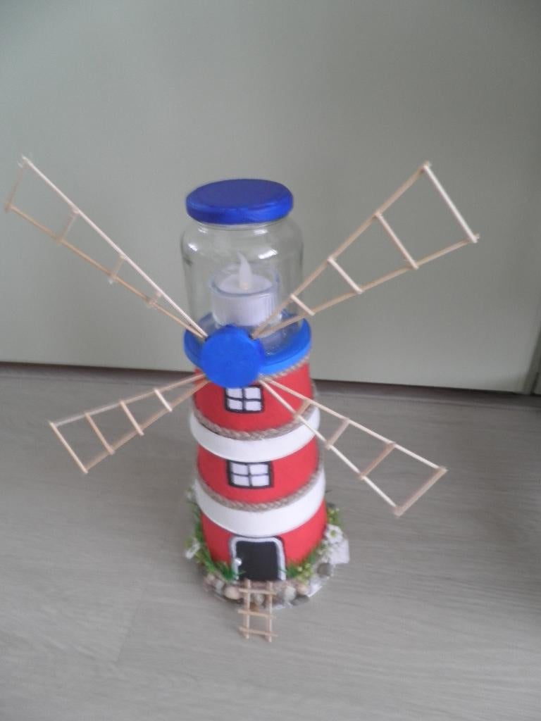 Vuurtoren., Eigen ontwerp, Meerkleurig, Ophalen of Verzenden, Kunststof