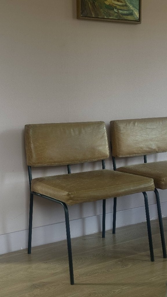fest stoelen, Ophalen, Gebruikt, Twee, Bruin