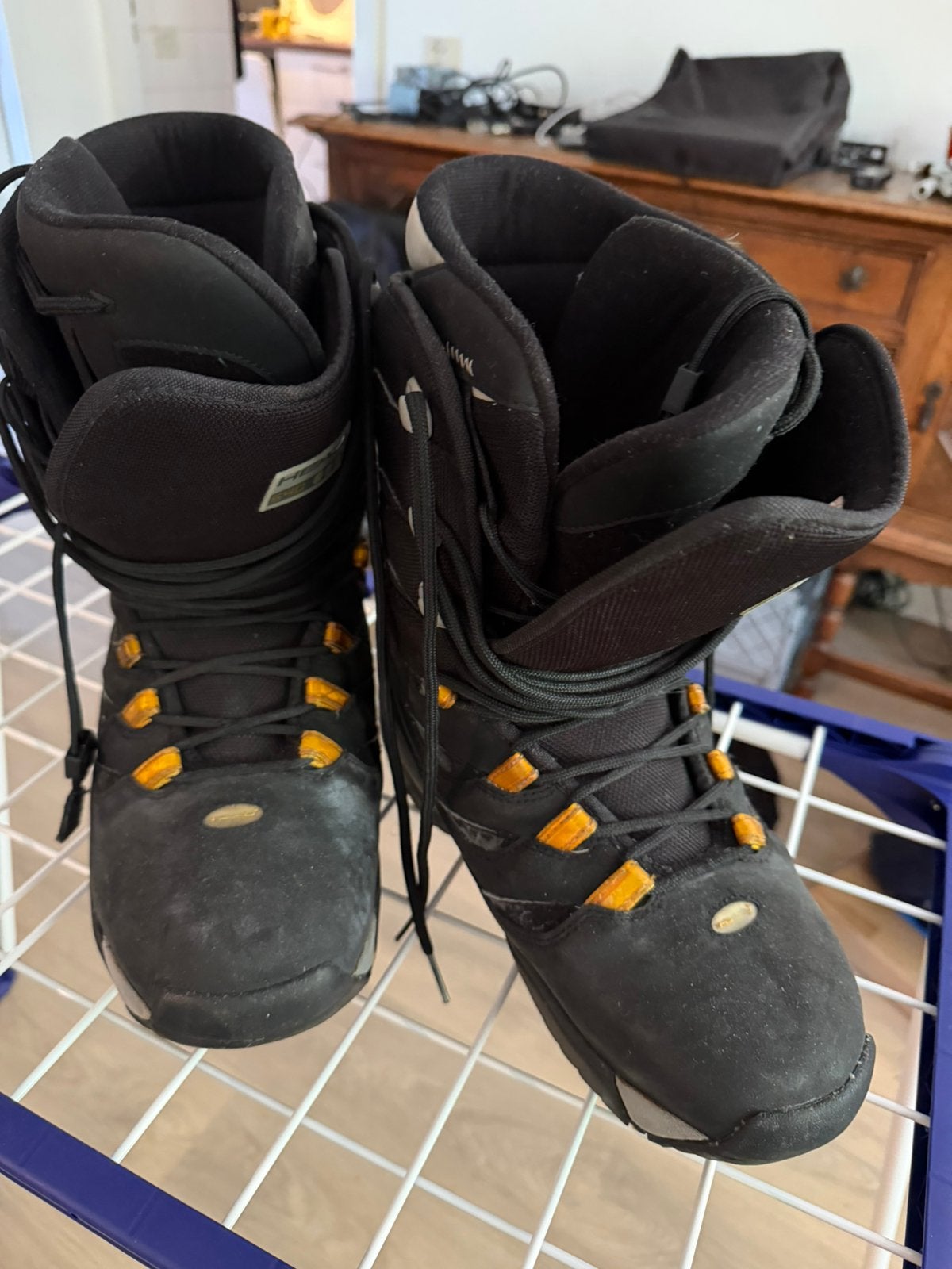 Snowboard schoennen, Ophalen, Schoenen