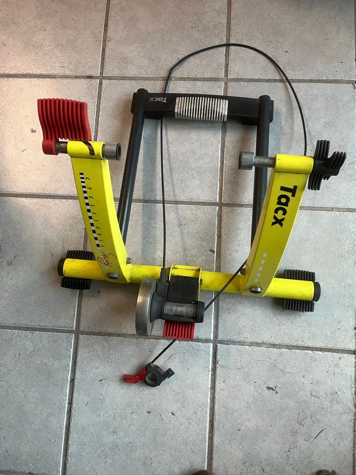 Tacx Hometrainer - Ideaal voor wintertraining, Sport en Fitness, Tacx, Gebruikt, Ophalen of Verzenden, Metaal