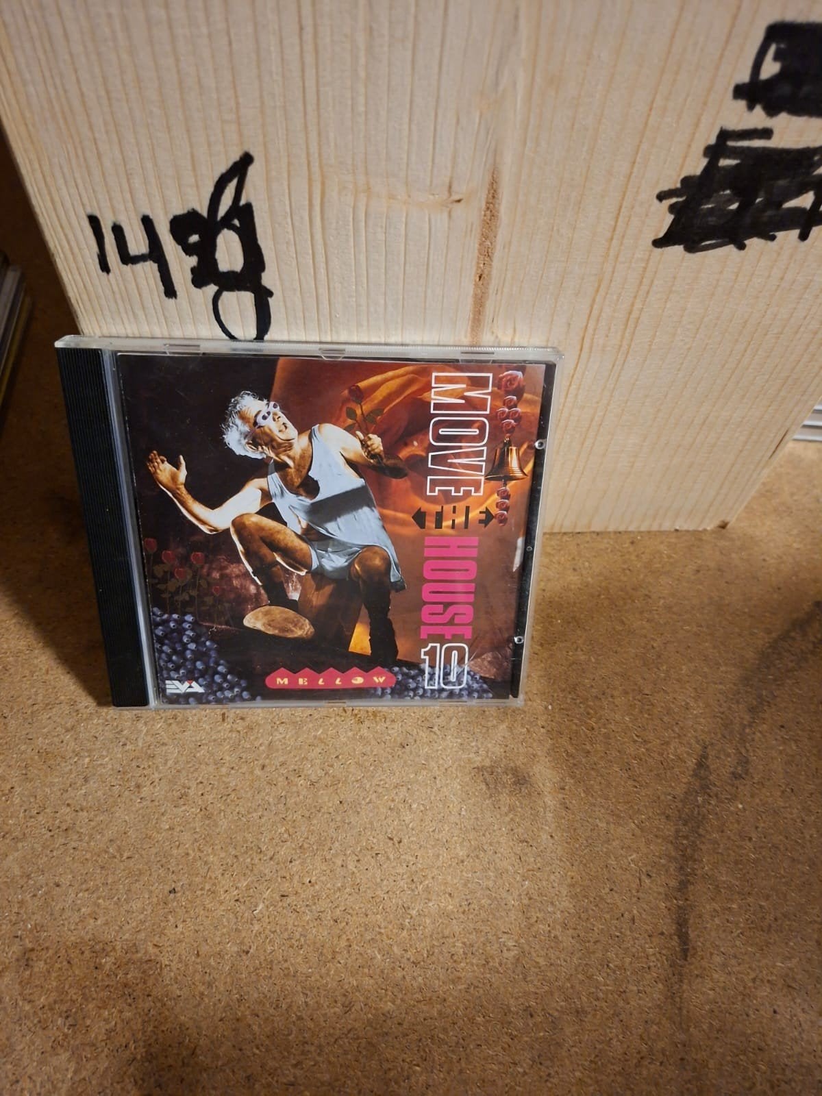 Mellow - Move House 10 CD - Dance/House muziek, Ophalen of Verzenden, Gebruikt, House, Album