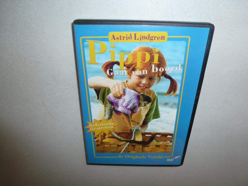 dvd PIPPI LANGKOUS pippi gaat aan boord, Avontuur, Alle leeftijden, Ophalen of Verzenden, Zo goed als nieuw