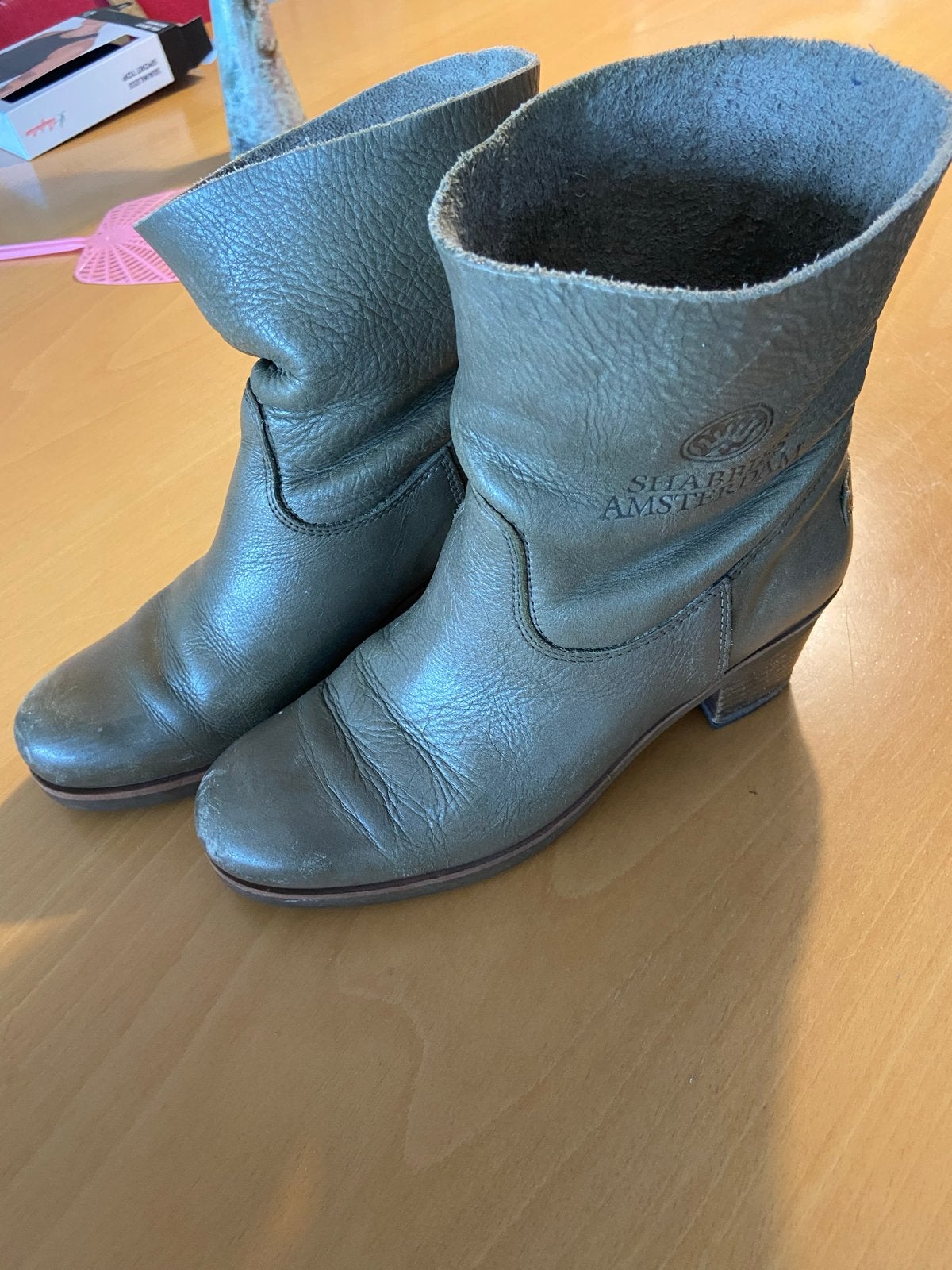 Mooie Shabbies enkellaarsjes, maat 37, Kleding | Dames, Overige kleuren, Lage of Enkellaarzen, Ophalen of Verzenden, Gedragen