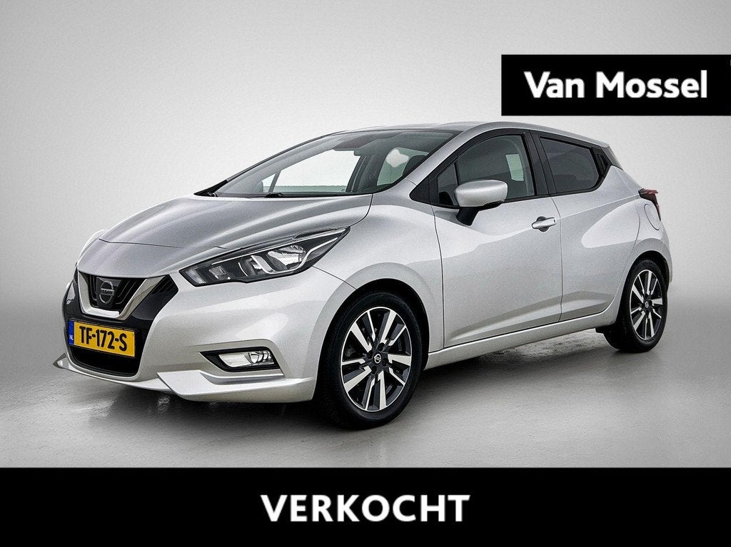 Nissan Micra 0.9 IG-T N-Connecta | Trekhaak | 16"LMV | Navi, Auto's, Nissan, Voorwielaandrijving, Stof, 525 kg, 23 km/l