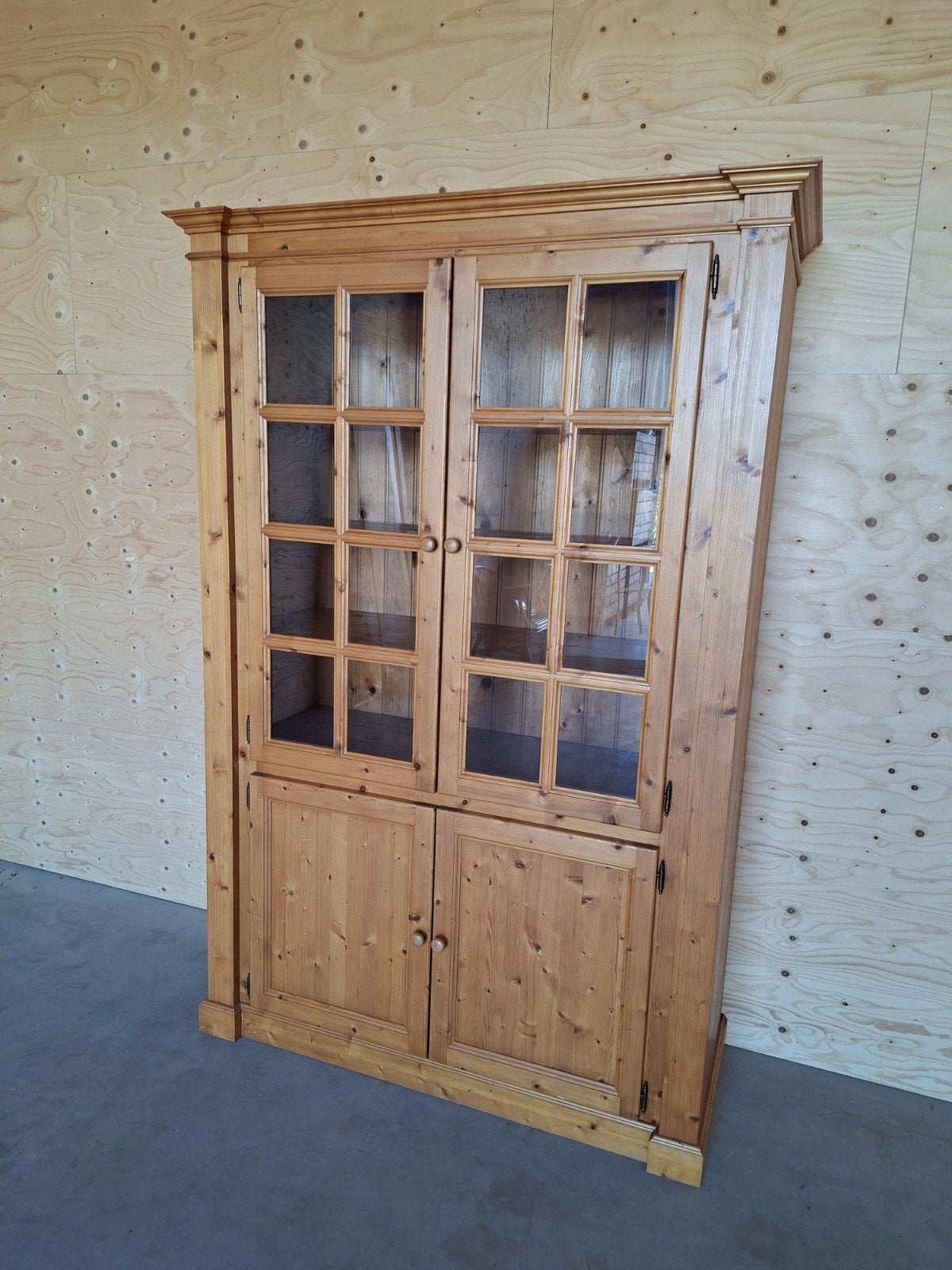 Buffetkast grenen., Huis en Inrichting, Kasten | Vitrinekasten, Ophalen, Gebruikt, 100 tot 150 cm, 200 cm of meer