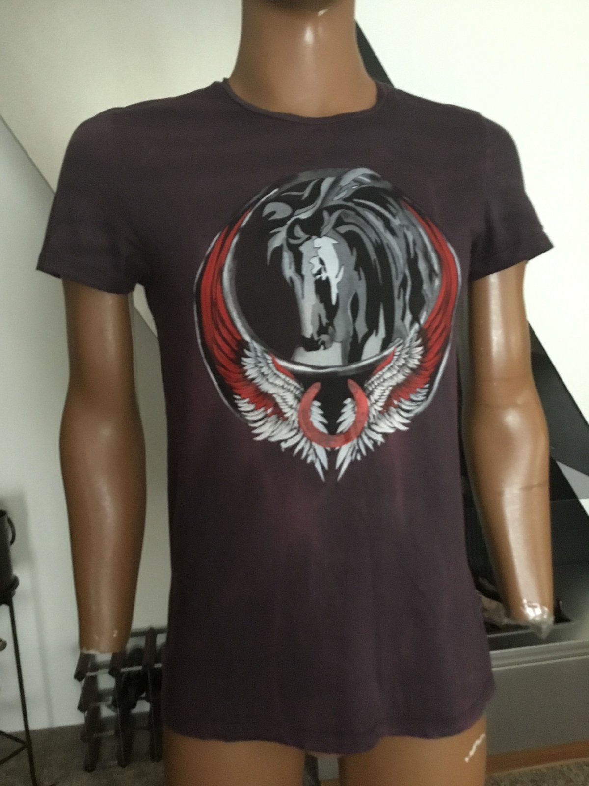 ROBERTO CAVALLI T-shirt maat s origineel ZGAN, Kleding | Heren, G, T, Ophalen of Verzenden, Zo goed als nieuw
